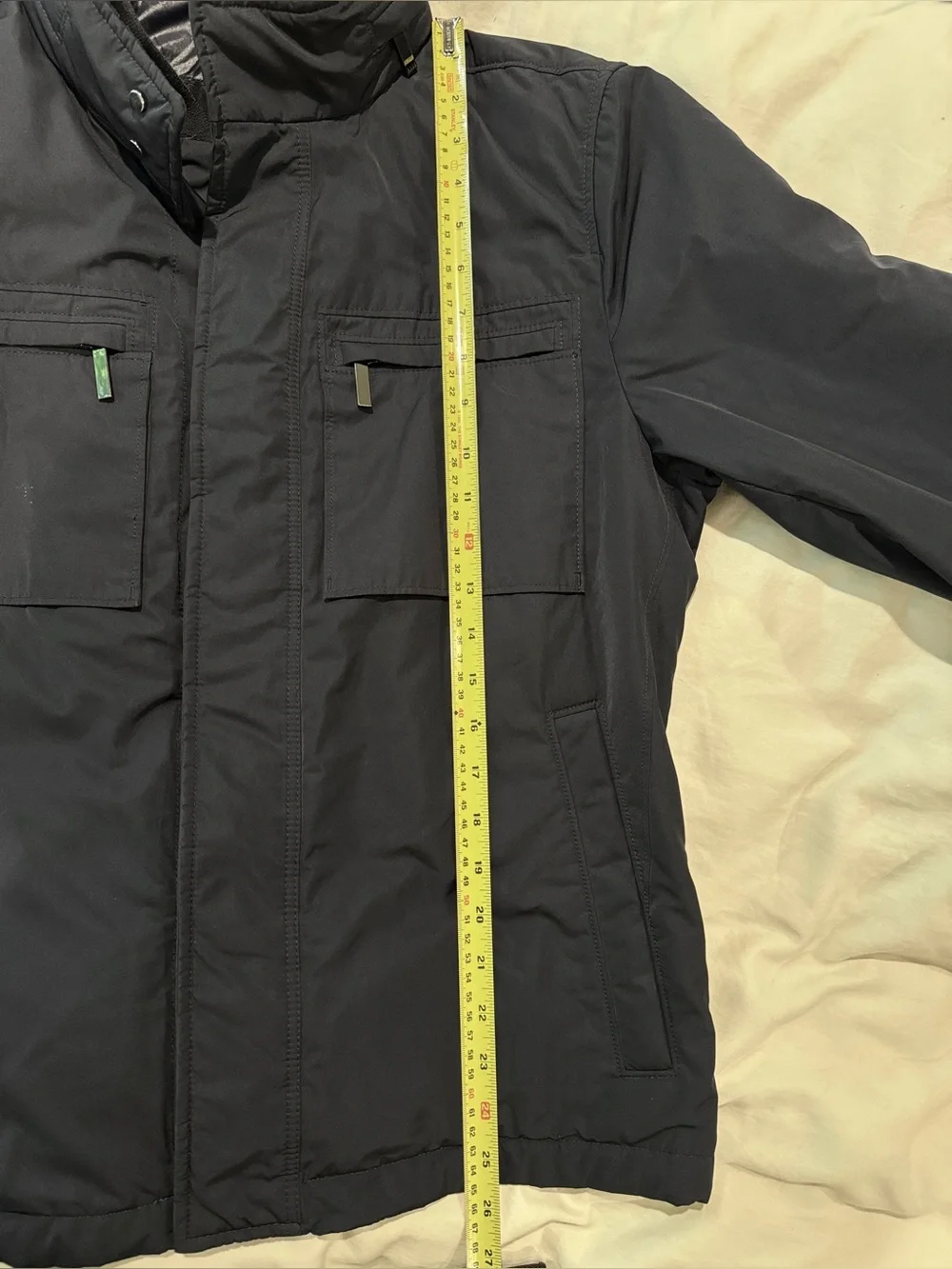 Hugo Boss Calico Men's Military Field Jacket in Dark Navy, 40R